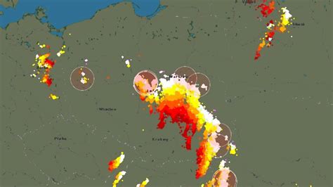gdzie jest burza blitzortung polska
